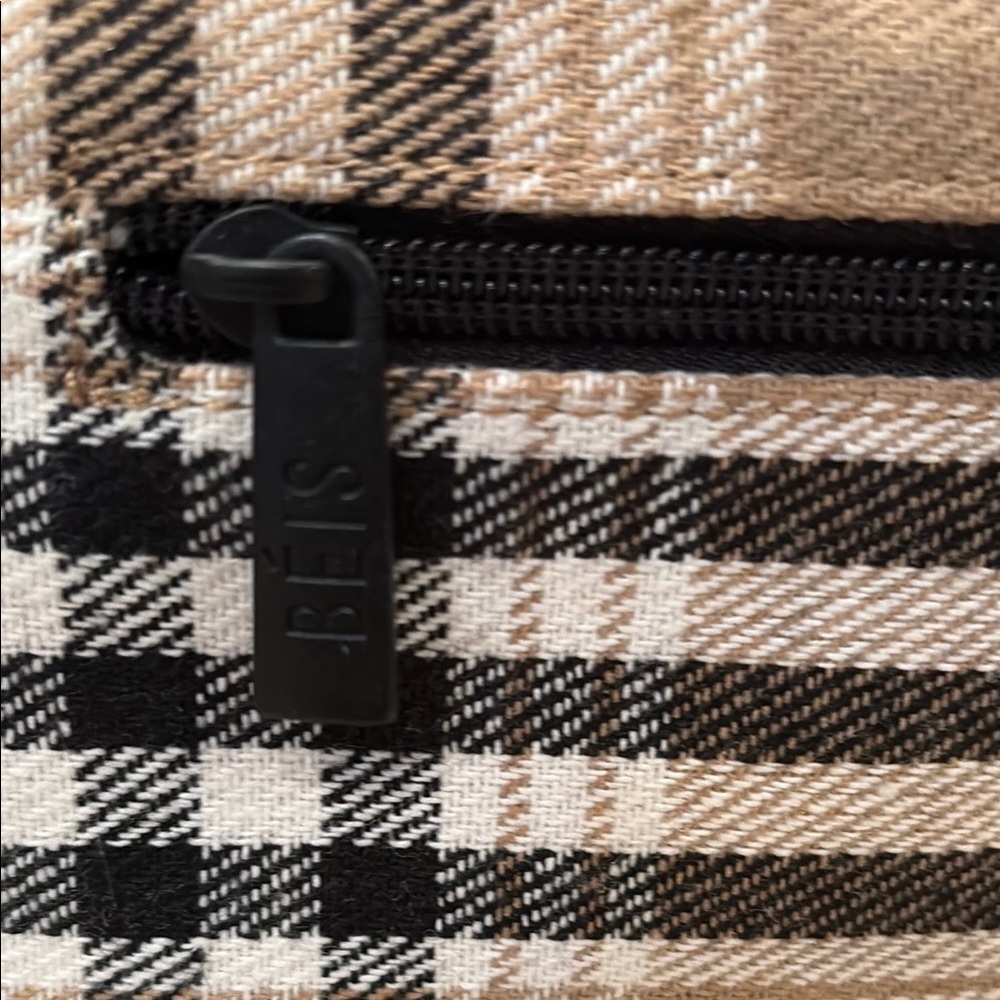 BEIS - The work tote in plaid - NWOT - Picture 3 of 5